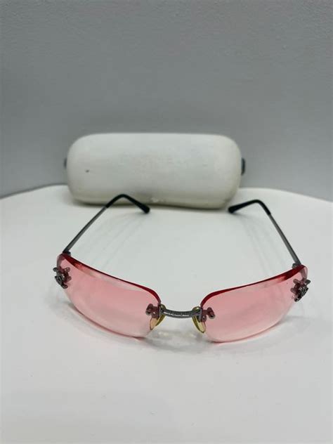 chanel 4017d pink|CHANEL Metal Crystal CC Logo Sunglasses 4017.